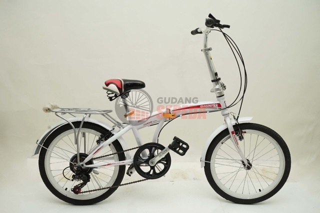 Sepeda Lipat Dignity 20 inch Termurah 7 speed gigi Shimano murah berkualitas COD kredit Cicil bike-6