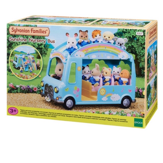 SYLVANIAN FAMILIES SUNSHINE NURSERY BUS