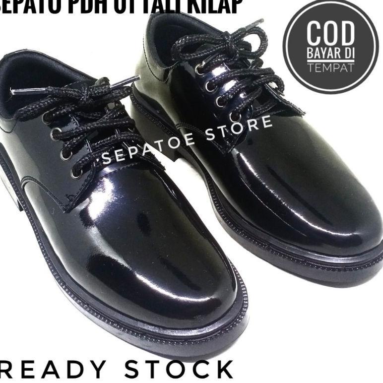 [I-UFW ㊛] Sepatu PDH Pendek 01 TNI AD AL AU | Sepatu Pdh Polri | Sepatu Pdh Satpam | Sepatu Pdh Pria