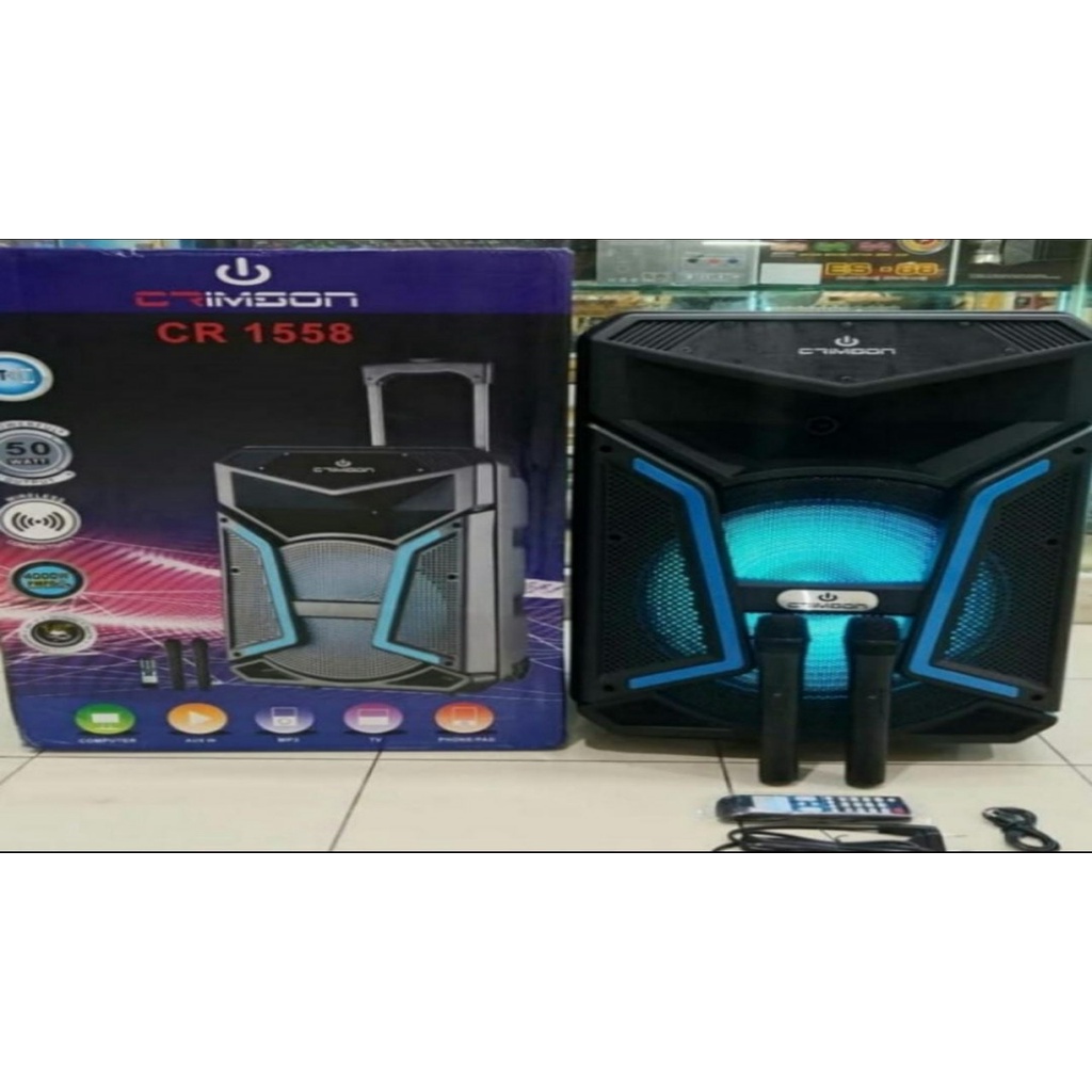 PORTABLE CRIMSON CR 1558 ( tanya dulu stoknya)