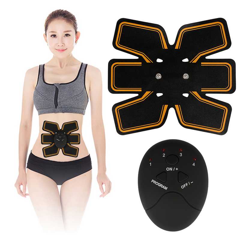 Alat Stimulator Terapi EMS Otot Six Pack Muscle Stimulator / Stimulator Otot Perut Akupuntur / Terapi Perut Buncit Panas Sispek / Alat penguat Otot Tubuh Perut / Alat Penghancur Lemak Perut Buncit Pria Cewek / Pembentuk Perut Sixpac / Pelangsing Perut Bun