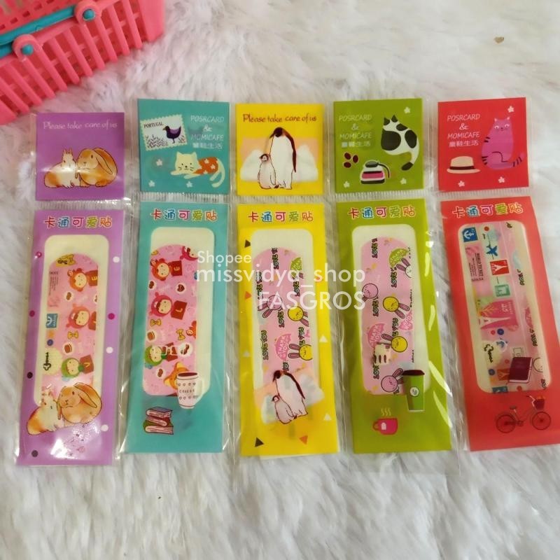 Plester [Isi 5] Motif Karakter | Hansaplast Band Aid