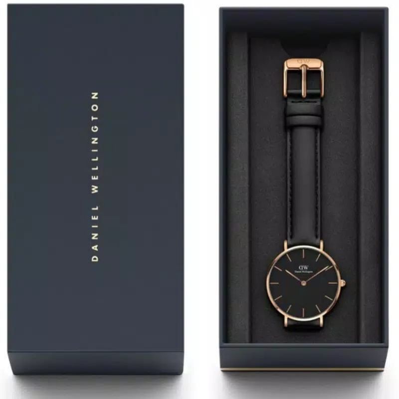 PROMO JAM TANGAN PRIA & WANITA D&W WD 8127 TERMURAH FREE BOX ORI & PAPERBAG