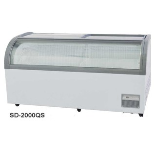 GEA SD 2000QS Freezer  box  pintu  kaca sliding chest  freezer  