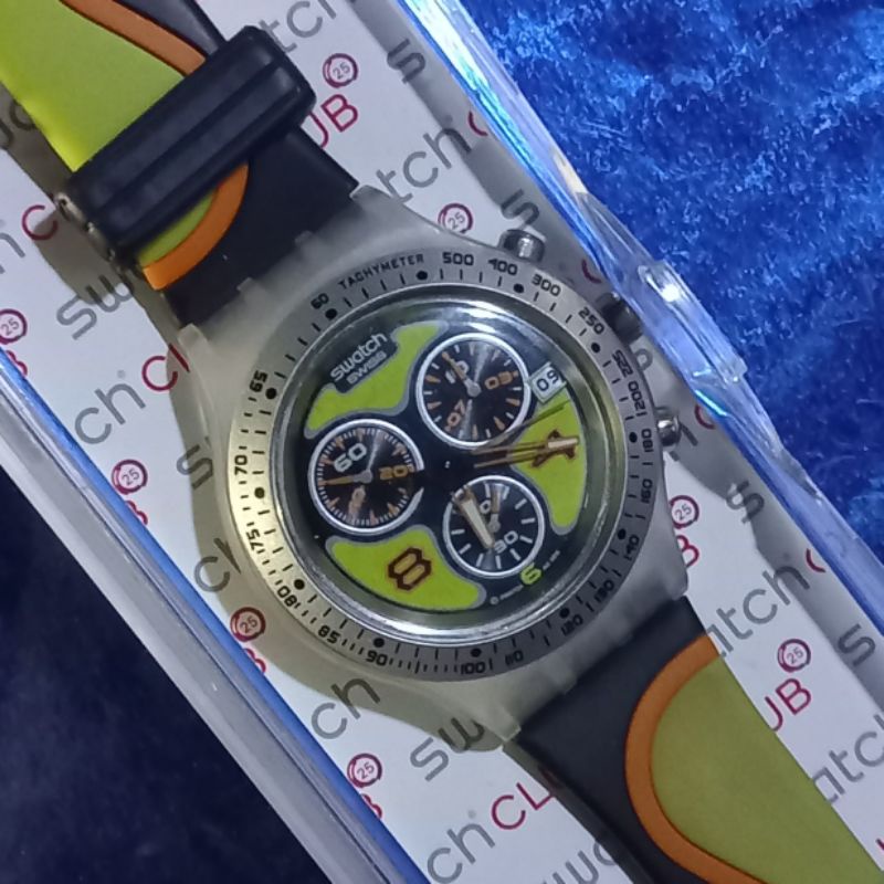 swatch chrono Diaphane