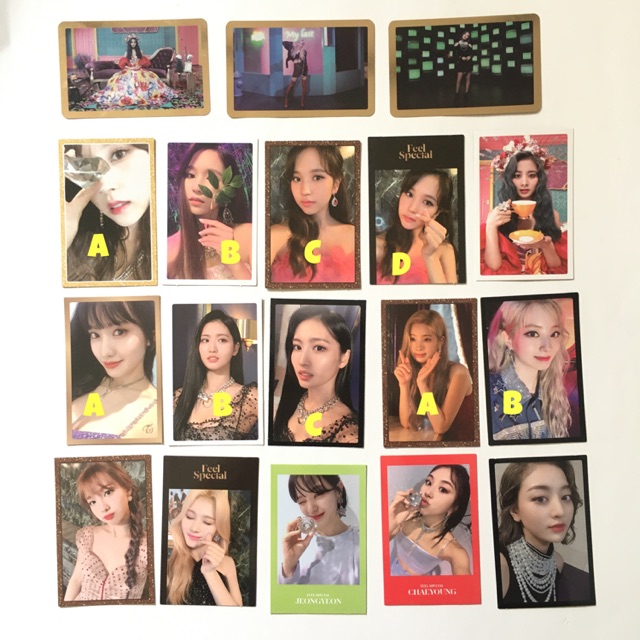 TWICE 8TH MINI ALBUM FEEL SPECIAL PHOTOCARD ONLY | Shopee Indonesia