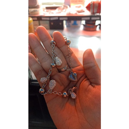 Gelang kaki gelang tangan gelang rombe gelang dewasa gelang anak Besi Putih asli ternate