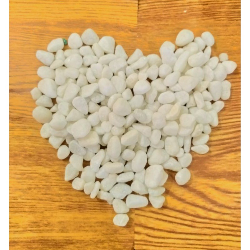 BATU PUTIH SALJU HIAS AQUARIUM, BATU HIAS KAKTUS, BATU TAMAN SNOW WHITE 200 gram