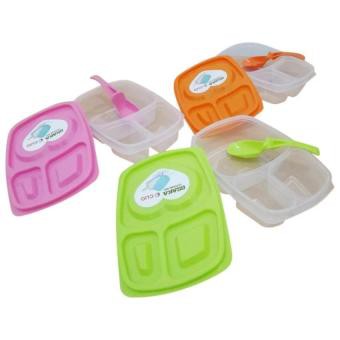 Lunch Box Clio Kotak Osaka dan Sendok - isi 3pcs