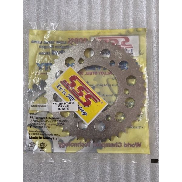 gear sss 428 scorpio