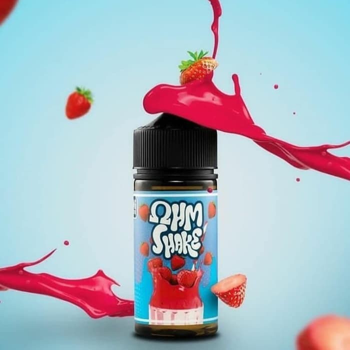 liquid OHM SHAKE Strawberry milkshake 100ml 3&amp;6mg by JRX berpita cukai