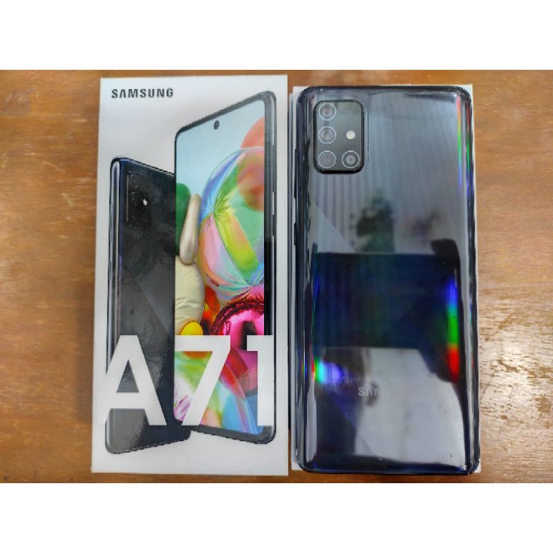 Samsung A71 8/128Gb second like new, fullset acc ori (GRADE A)