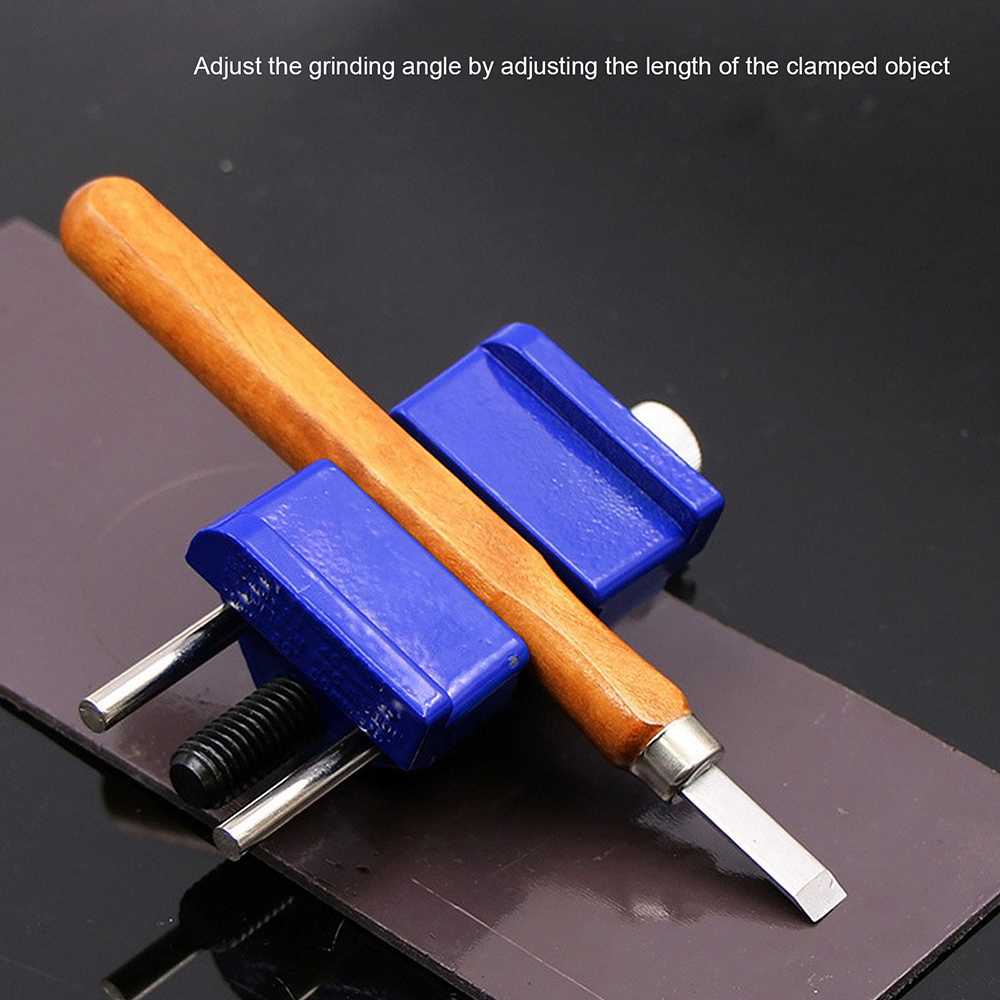 TD - DPR ToolPow Manual Sharpener Metal Wood Chisel Abrasive Tool - TO-570