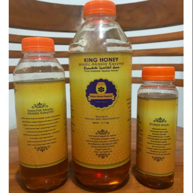 

KING HONEY - MADU AKASIYA KASHMIR / MADU AKASIA KASHMIR / MADU KASHMIR - 1 KG / 1000 GRAM
