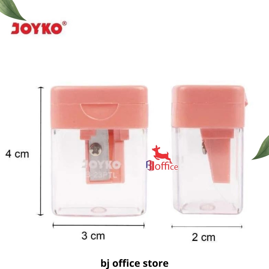 

Rautan Serutan Sharpener Joyko B-23PTL / Rautan 1 Lubang