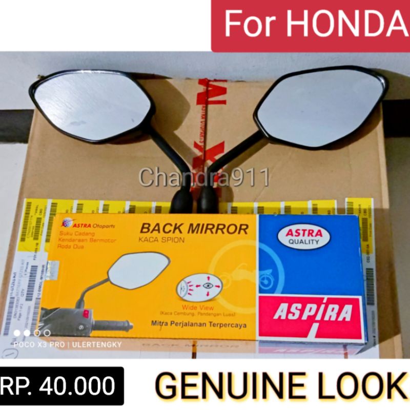 SPION beat vario 110 150 supra x 125 revo aspira model/kelihatan seperti original