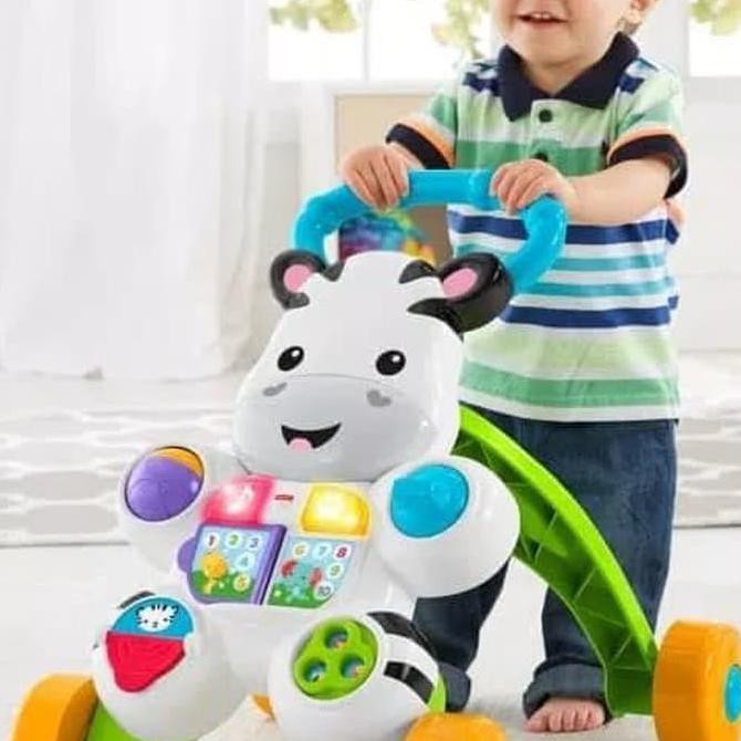 Baby Push Walker Fisher Price Zebra - Termurah 