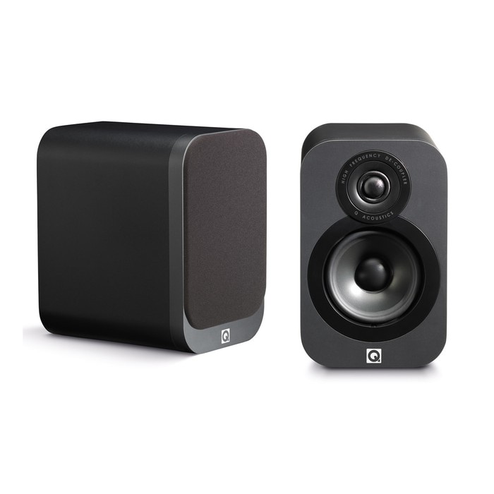 Q Acoustic 3010 Bookshelf Speaker Graphite