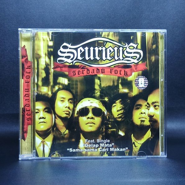CD SEURIEUS - SERDADU ROCK ORIGINAL