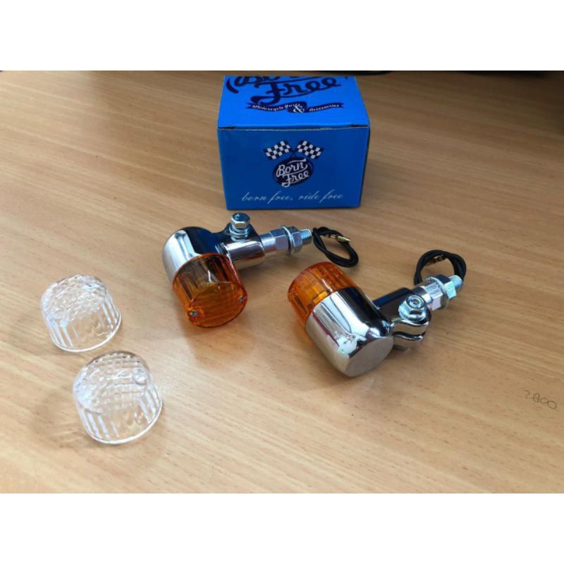 Sein palu tabung bornfree besi double mika variasi cb gl100 glpro tiger sen megapro c70 japstyle