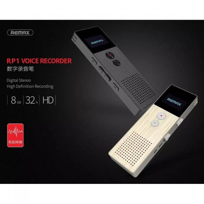 Remax Perekam Suara Digital Voice Recorder Meeting / Interview - RP1