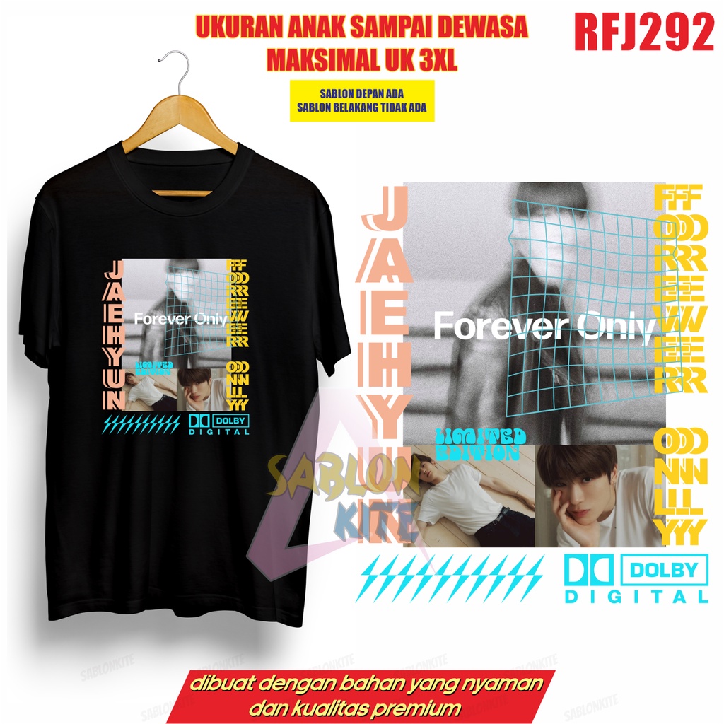 MURAH!!! KAOS JAEHYUN FOREVER ONLY RFJ292 UP TO 3XL