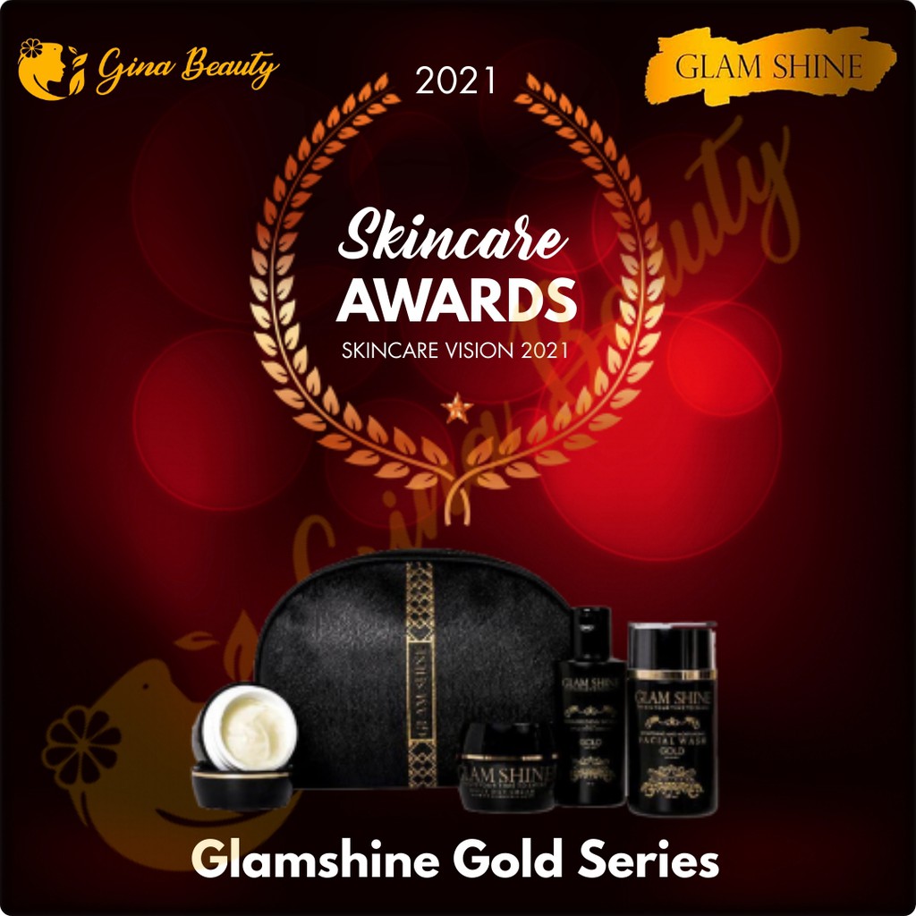 Glamshine Gold Series / Glamshine Gold Series Cream / Paket Cream Glamshine Gold Series