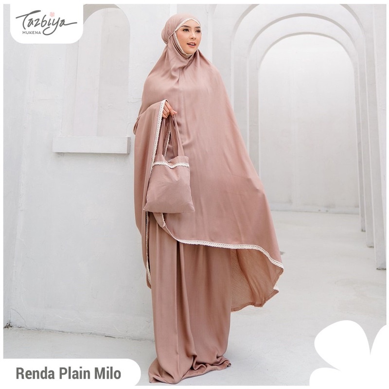 Mukena Tazbiya Renda Plain