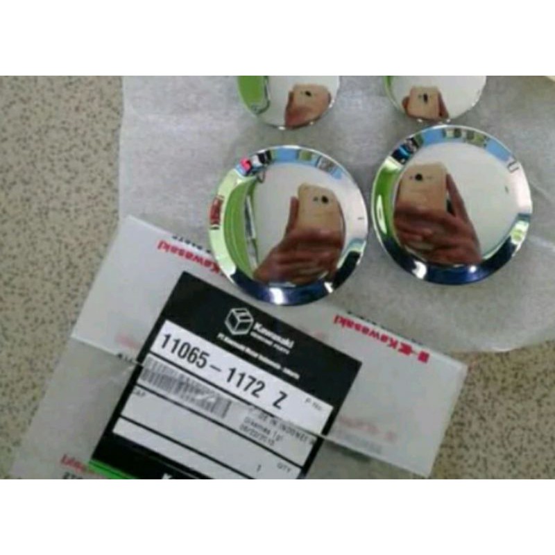 tutup baut set rangka ninja rr r original