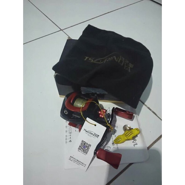 capung 1-3lbs castom bc/reel tsurinoya fx 50L