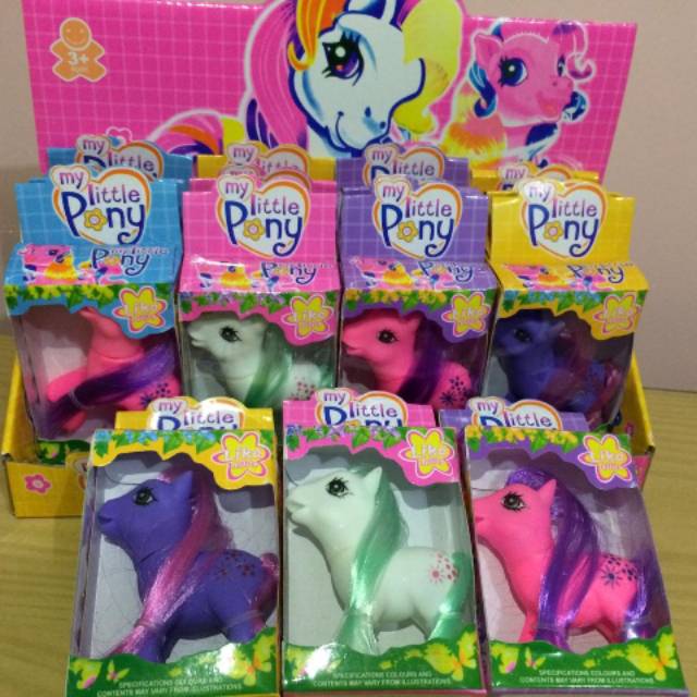  Mainan  Kuda  Poni Karakter Kartun My Little Pony  Shopee 