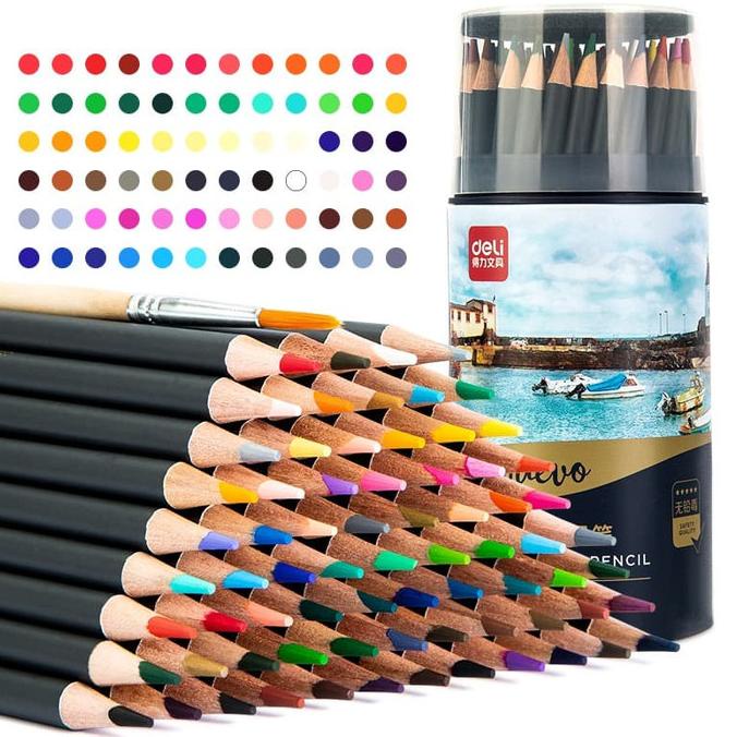 

Deli Profesional Pensil Warna 72 Warna Tahan Air 68114