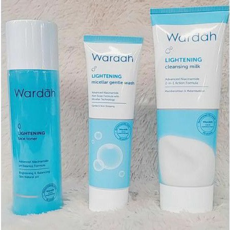 WARDAH PAKET LIGHTENING SERIES ~ ORIGINAL 100 %