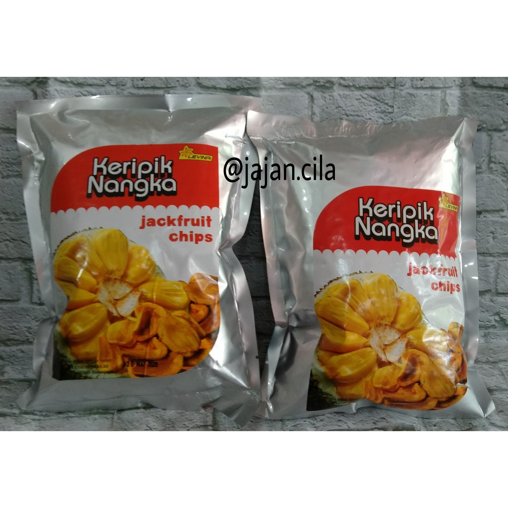 Jual Promo Beli 1 Gratis 1 Keripik Buah Nangka Super Levina Kemasan 100