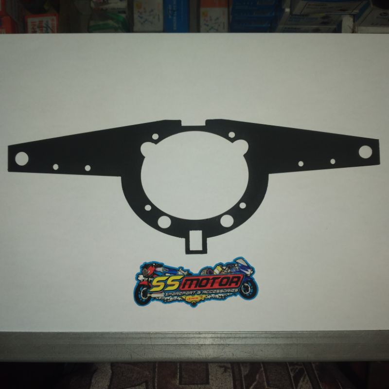 BRAKET BREKET BRACKET STAND LAMPU HID PROJECTOR PROJIE AES VAHID MH1 H1 LENSA 2,5 INCH YAMAHA NMAX