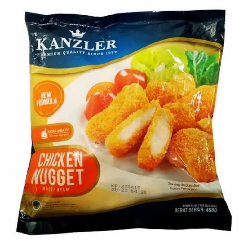 

Kanzler Chicken Nuget Premium Original 450gr