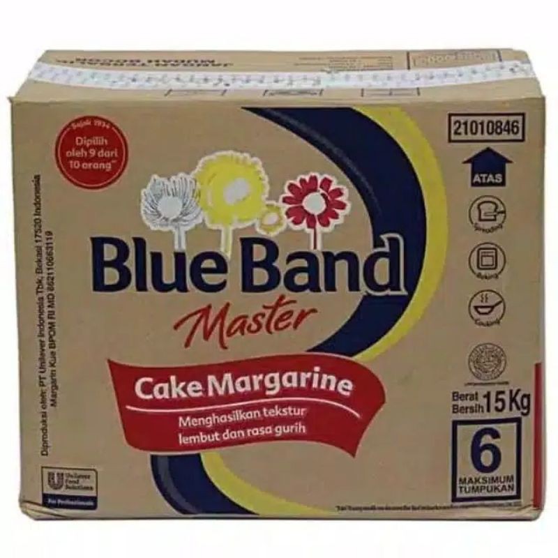 

Mentega Blueband master Repack 500gr Cake margarine