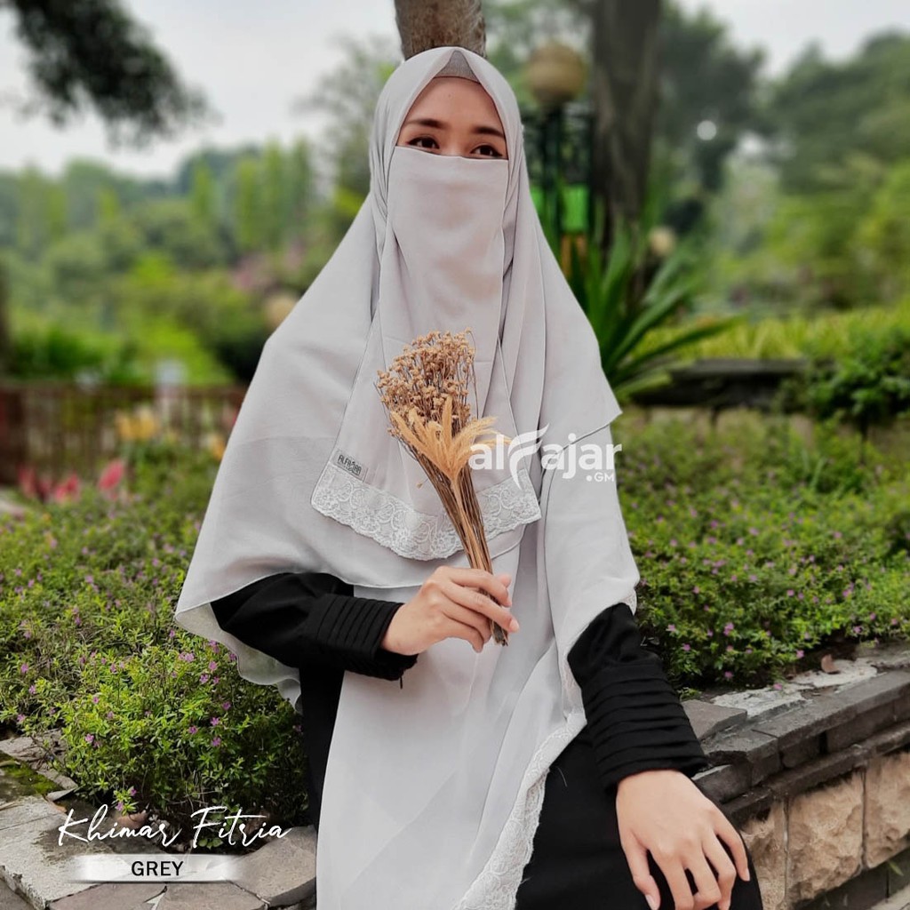 Khimar Syar'i Ceruty Fitria by Alfajar Free Cadar