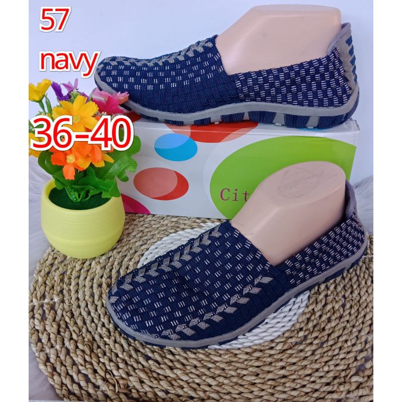 SEPATU ANYAM CITY SHOES