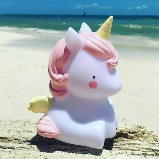 [ Free Batrei ] Baby Unicorn Soft Lamp Silicone