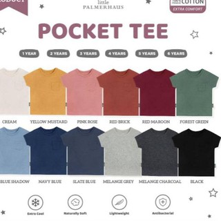 Trend Little  Palmerhaus  Pocket Tee Baju  Anak  Shopee 