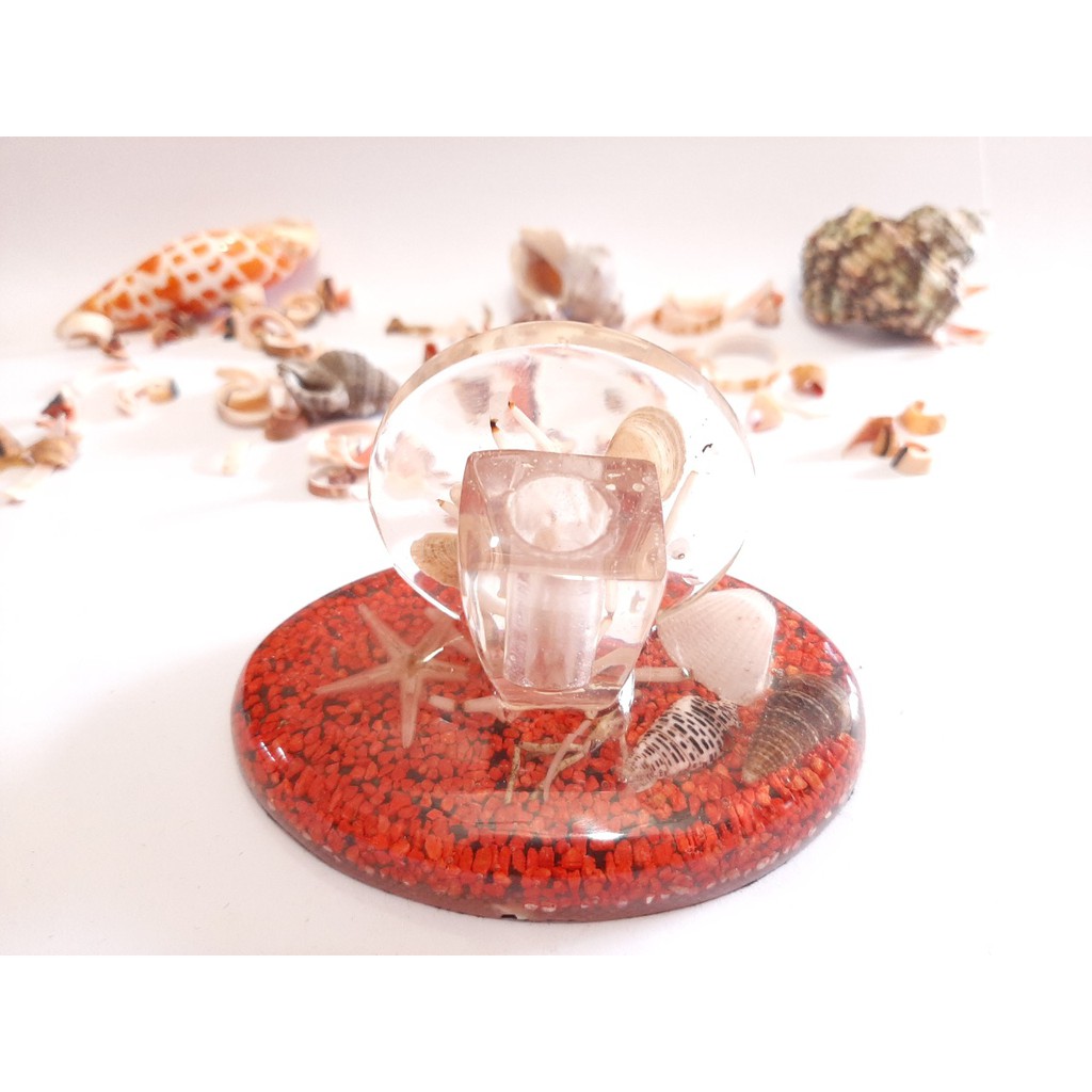 

KHARISMA KERANG - TEMPAT PENSIL RESIN KECIL MERAH DARI KERANG TEMPAT PULPEN TEMPAT ALAT TULIS