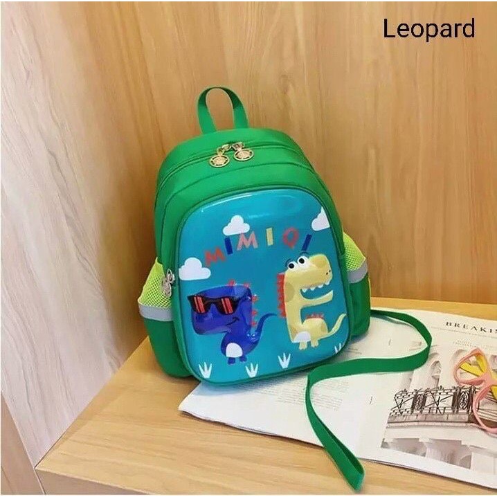 Tas ransel backpack anak anak sekolah / Ransel Sayang anak DinoStyle / tas anak karakter lucu bisa COD