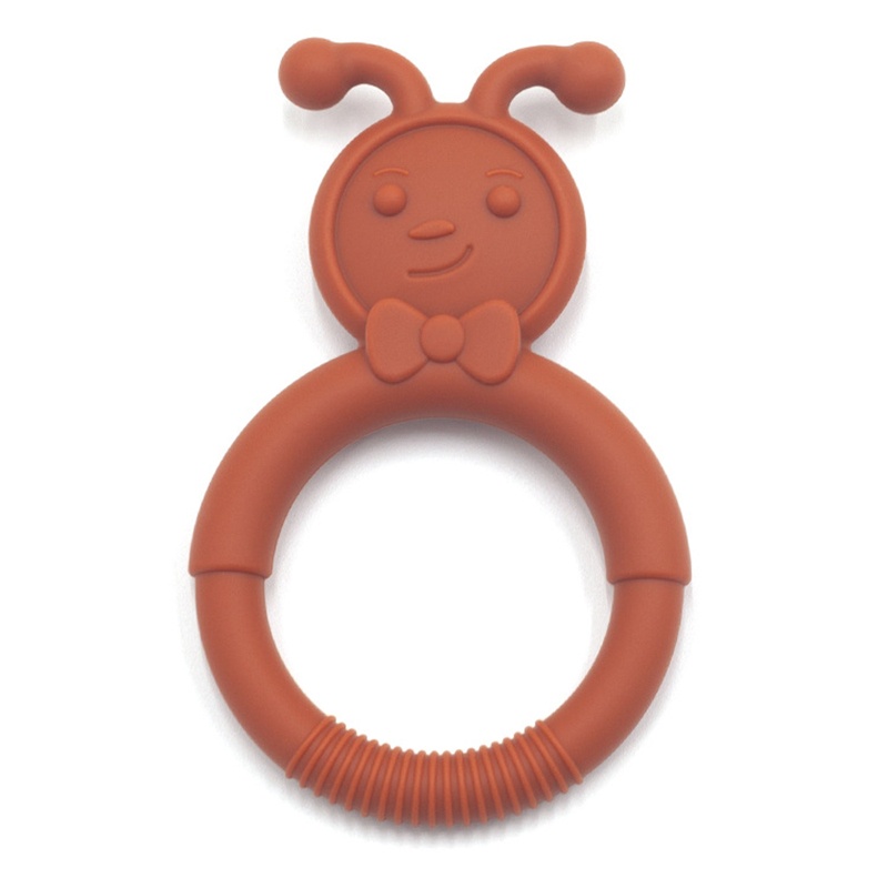 Mary Mainan Teether Silikon Motif Kartun Untuk Bayi 0-6 Bulan / 6-12 Bulan