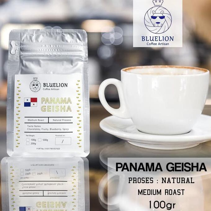 

Panama Geisha 100 gr - Kopi BLUELION Import - Medium Roast - BUBUK HALUS