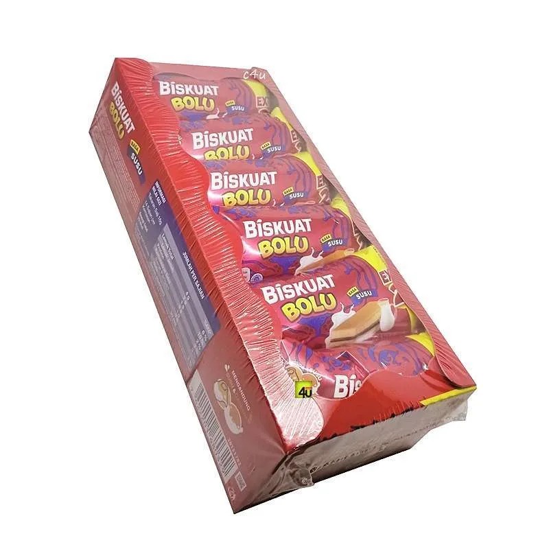 

BOX - Biskuat Bolu isi 12pcs [PROMO HARGA MURAH!!!]