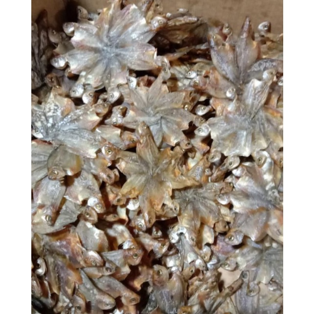 

Ikan Asin Sepat Iwak Sapat Baris 500 gr sd 1kg