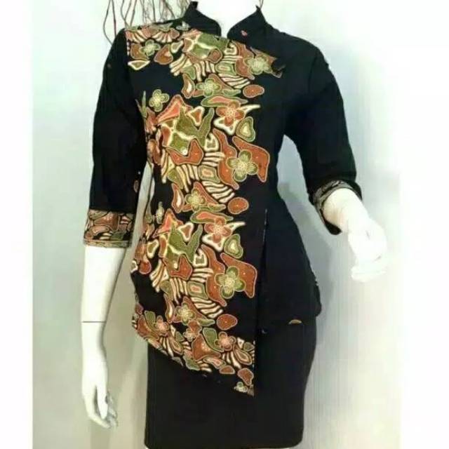 Atasan cheongsam batik trendy