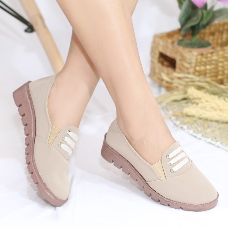 Flatshoe Vawel Sepatu Wanita SLIP ON VAWEL  L4,111&114 - FSH989-7
