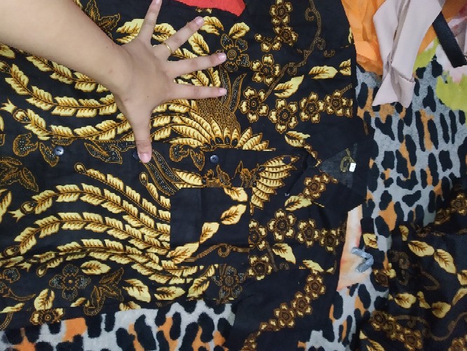 Batik Couple Keluarga Gamis Busui Motif Prasasti Batik Keluarga Seragam